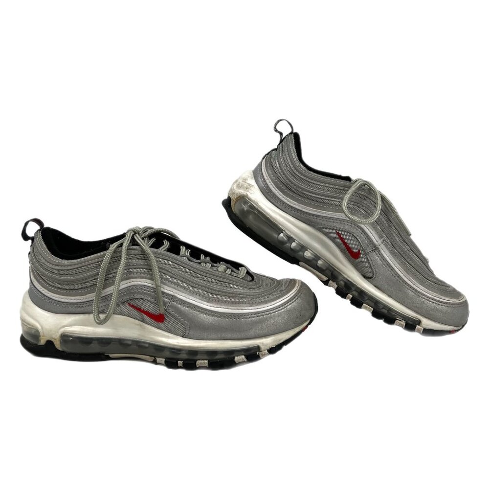 Nike Silver Black Air Max 97 Sneakers | Size 6.5